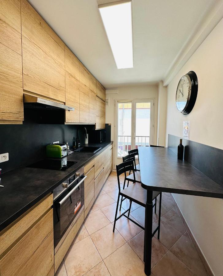 The Nice - 3 Rooms, 3Air Cond, 3Tv, 3Fans, 2 Wc, Wifi Everywhere 5Min Aeroport, Train, Beach, 1Min Tram, 15 Min Centre, Port, Parking Possible 외부 사진