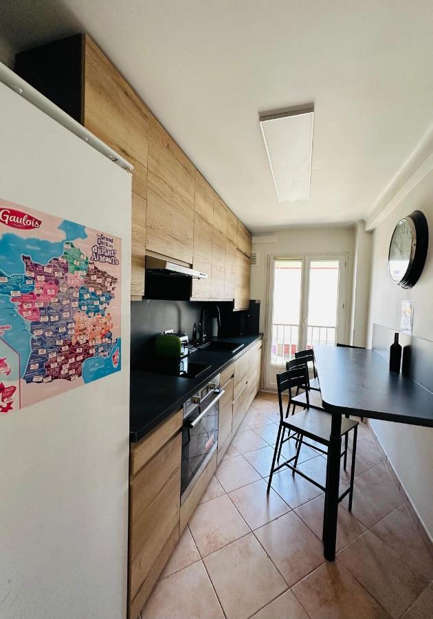 The Nice - 3 Rooms, 3Air Cond, 3Tv, 3Fans, 2 Wc, Wifi Everywhere 5Min Aeroport, Train, Beach, 1Min Tram, 15 Min Centre, Port, Parking Possible 외부 사진